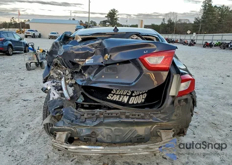 2017 Chevrolet Cruze Lt from USA, damaged, VIN 1G1BE5SM9H7121287